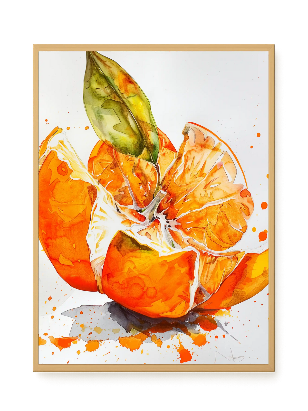 Orange Slices Canvas Print