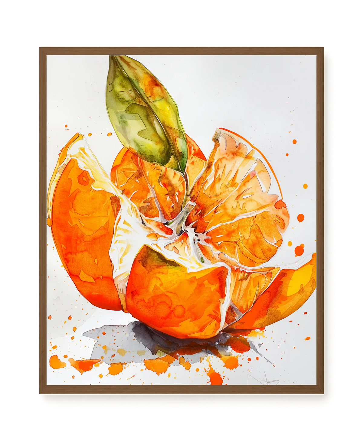 Orange Slices Canvas Print