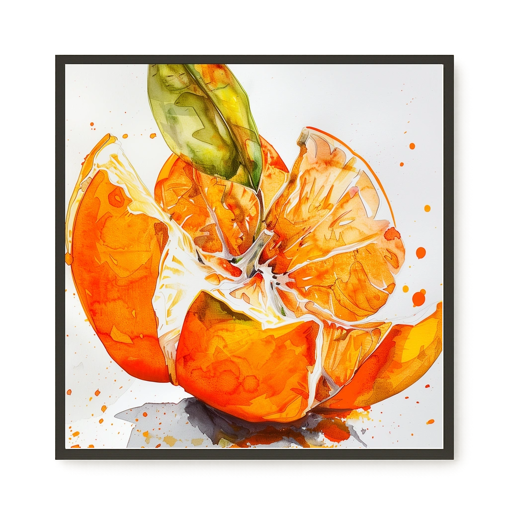 Orange Slices Canvas Print