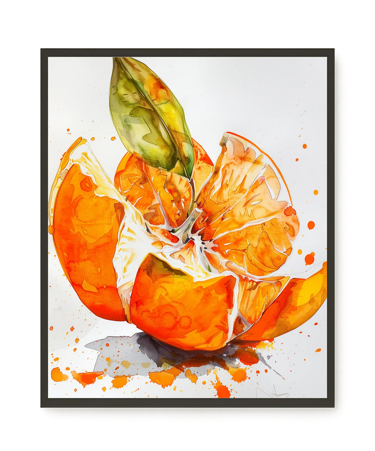 Orange Slices Canvas Print