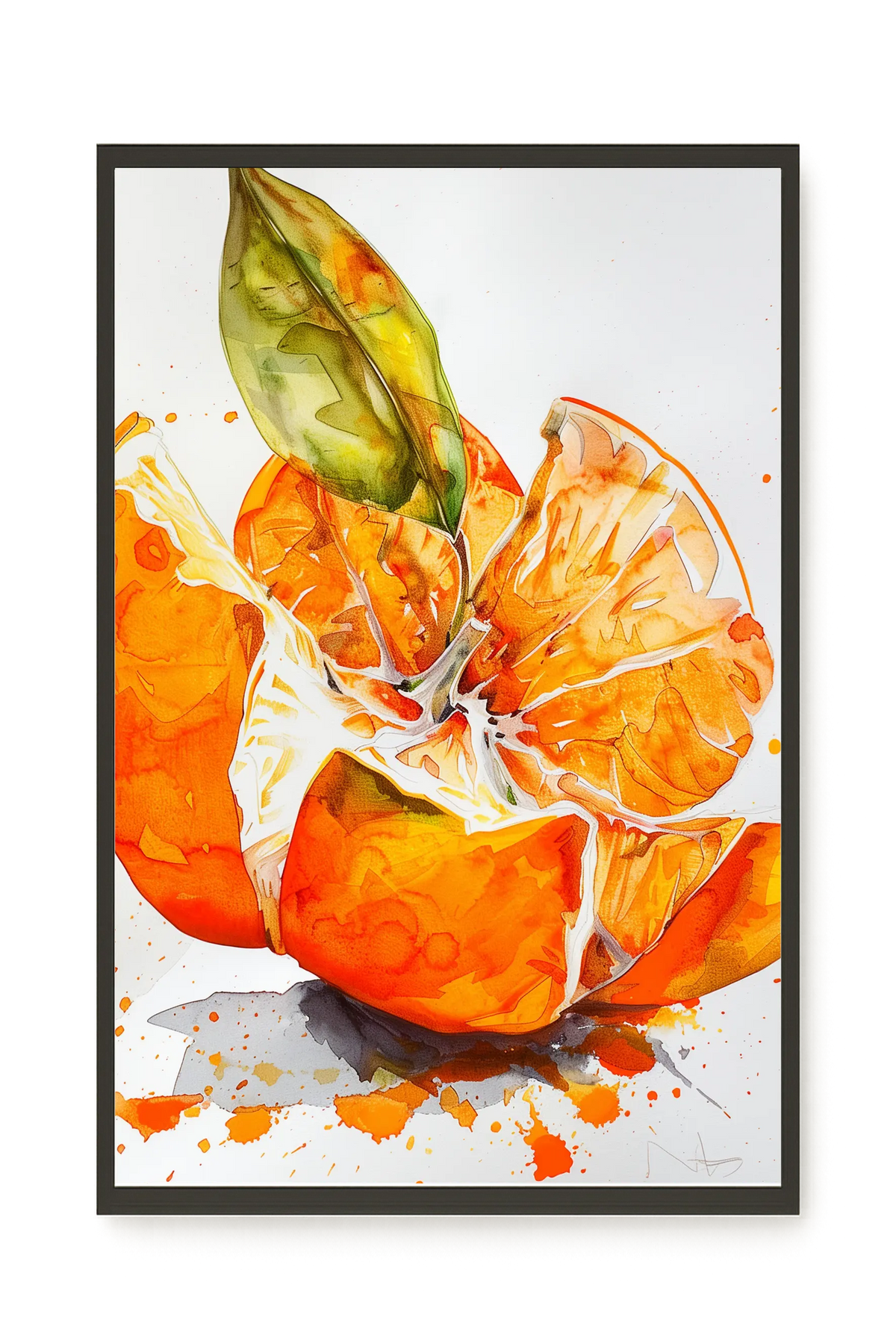 Orange Slices Canvas Print
