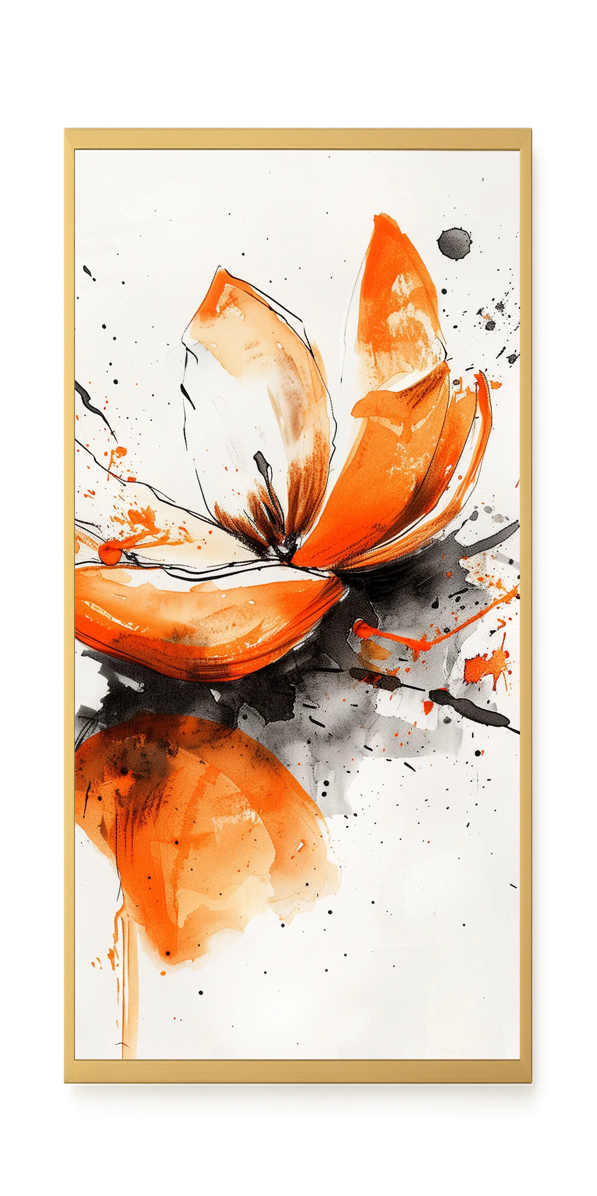 Abstract Petals Canvas Wall Art