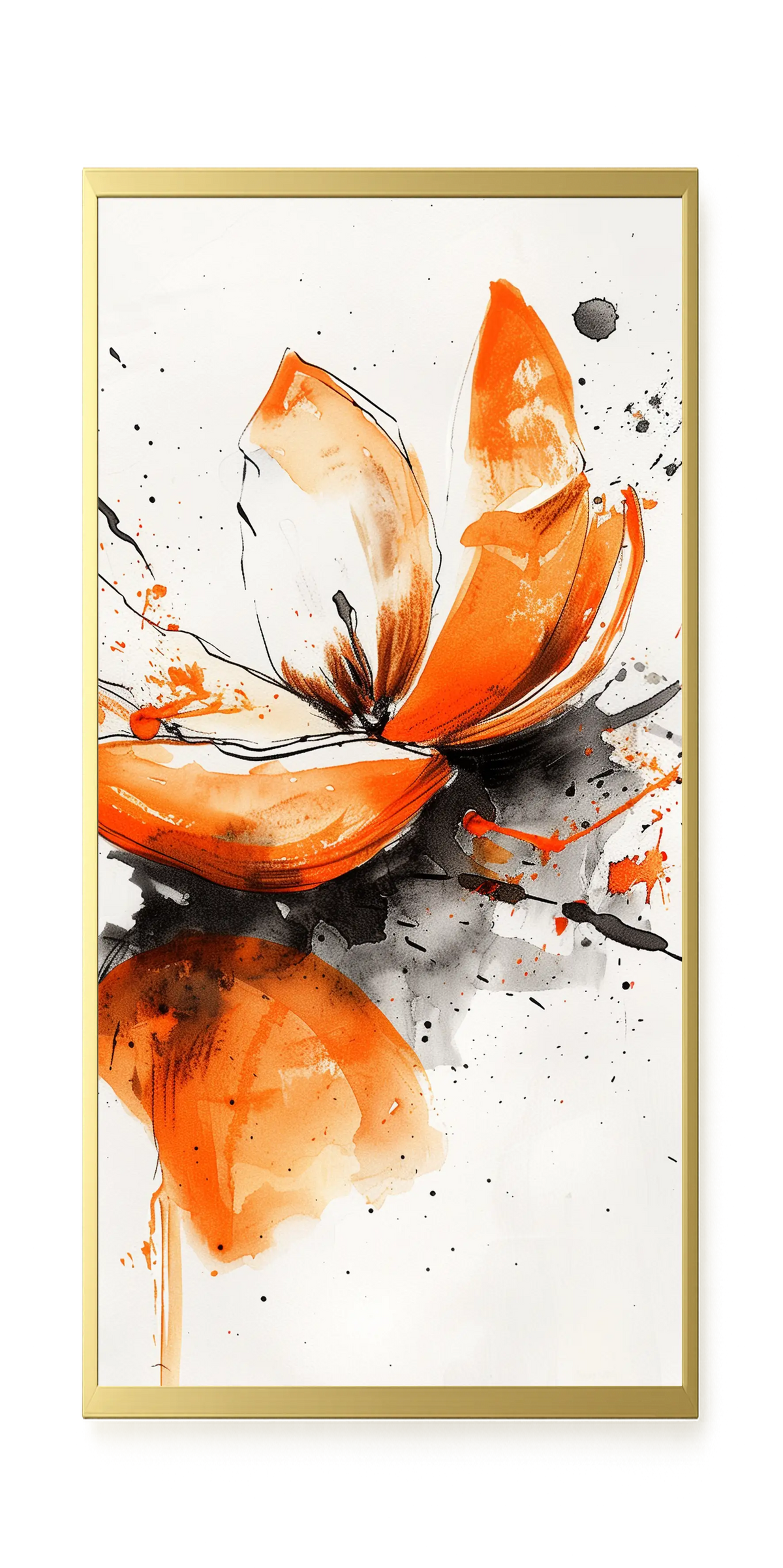 Abstract Petals Canvas Wall Art