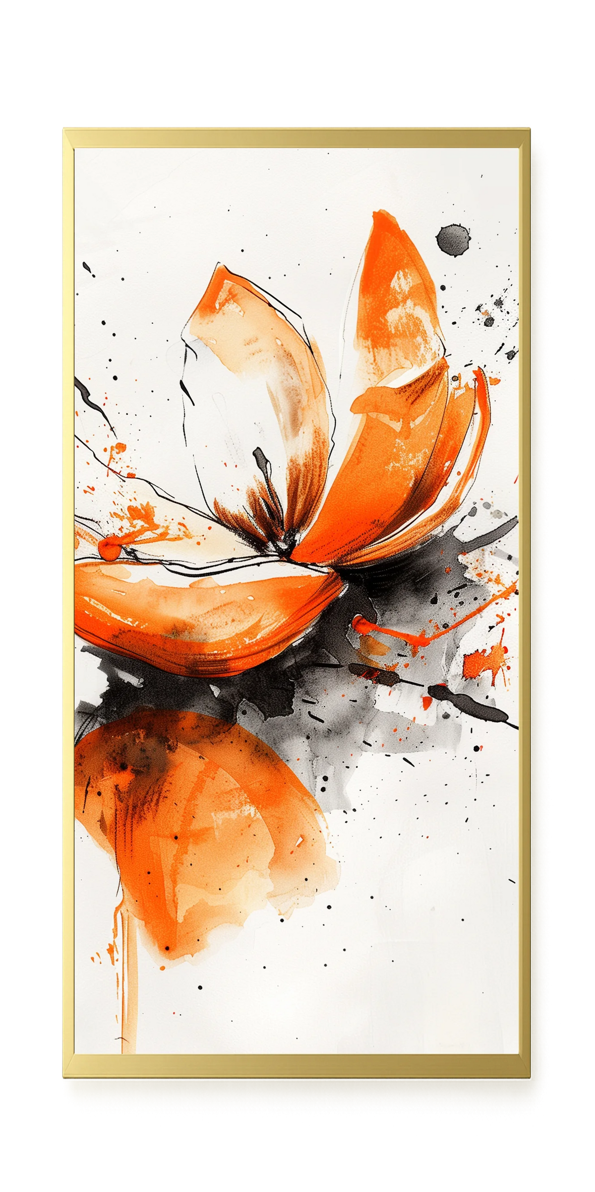 Abstract Petals Canvas Wall Art