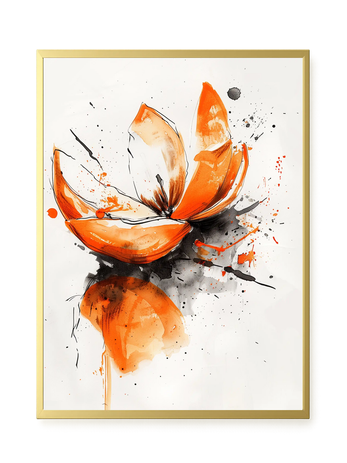 Abstract Petals Canvas Wall Art