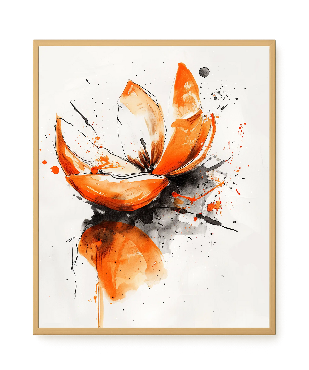 Abstract Petals Canvas Wall Art