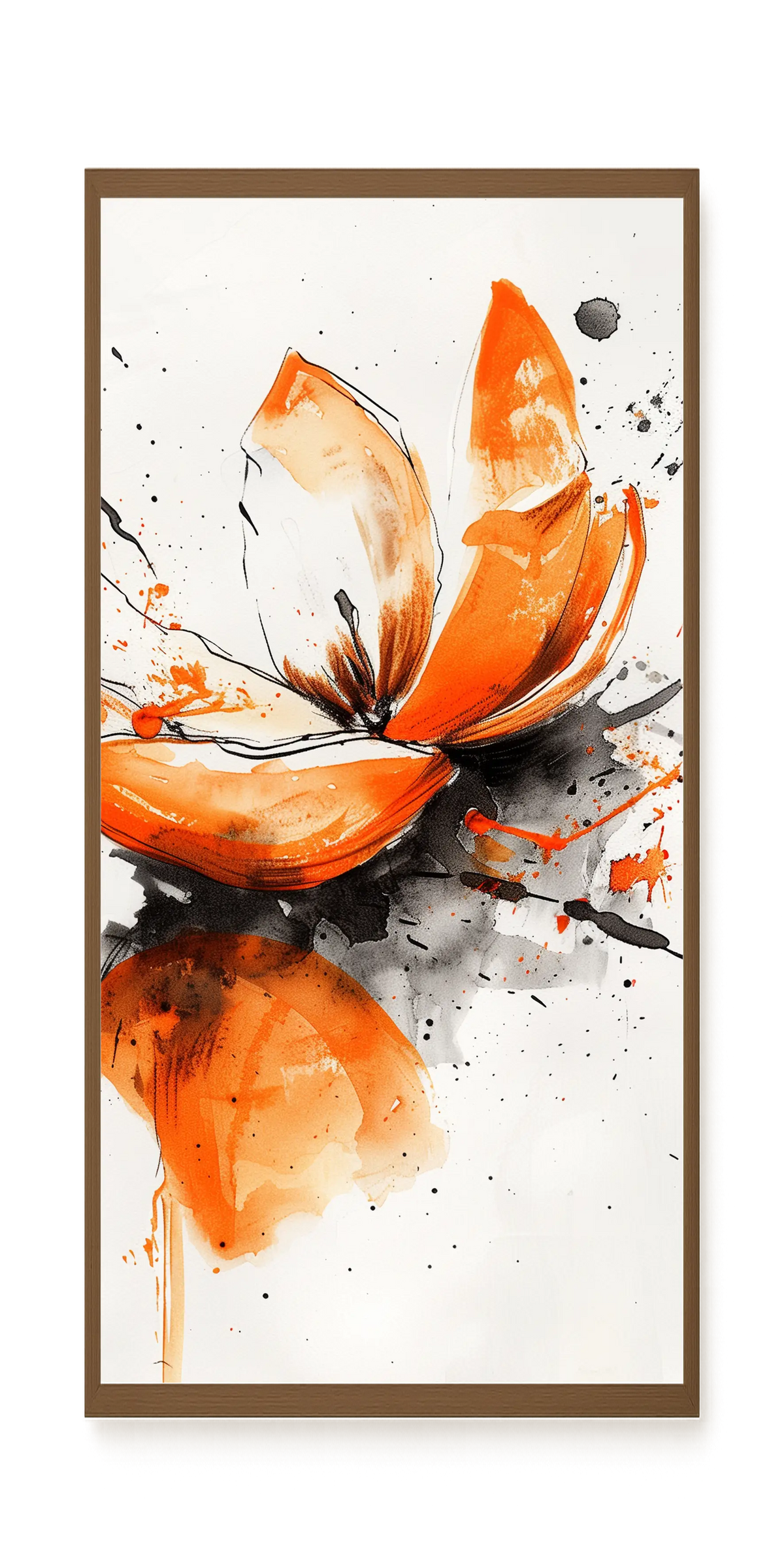 Abstract Petals Canvas Wall Art