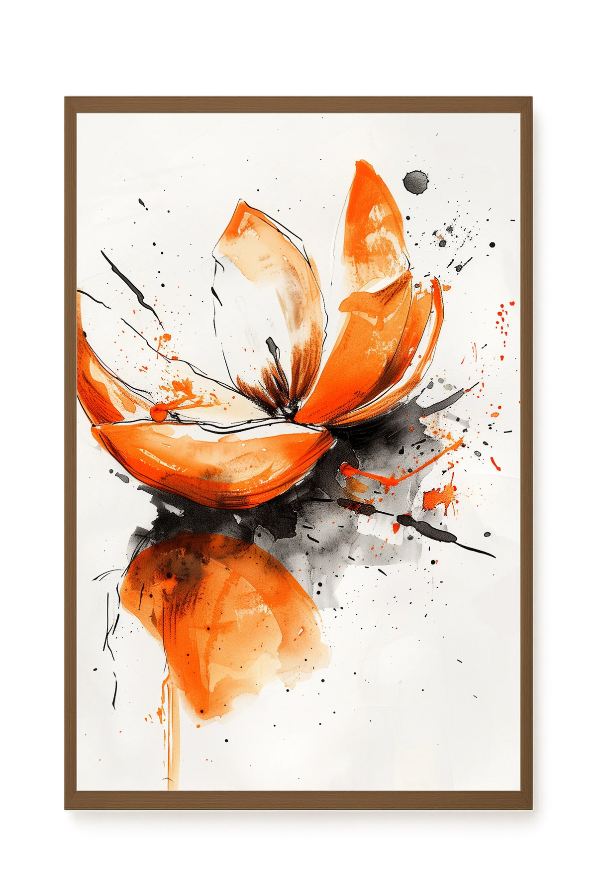 Abstract Petals Canvas Wall Art