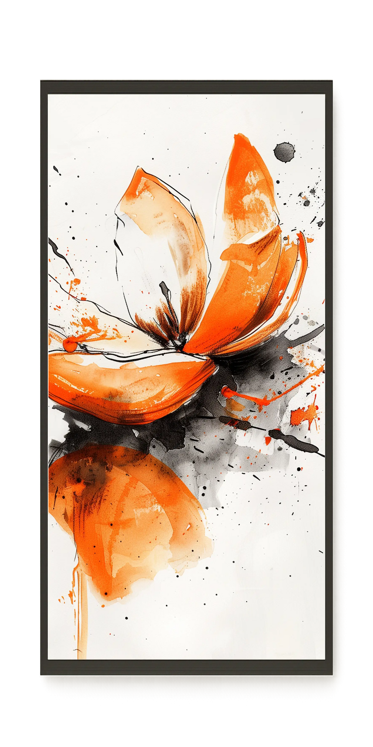 Abstract Petals Canvas Wall Art