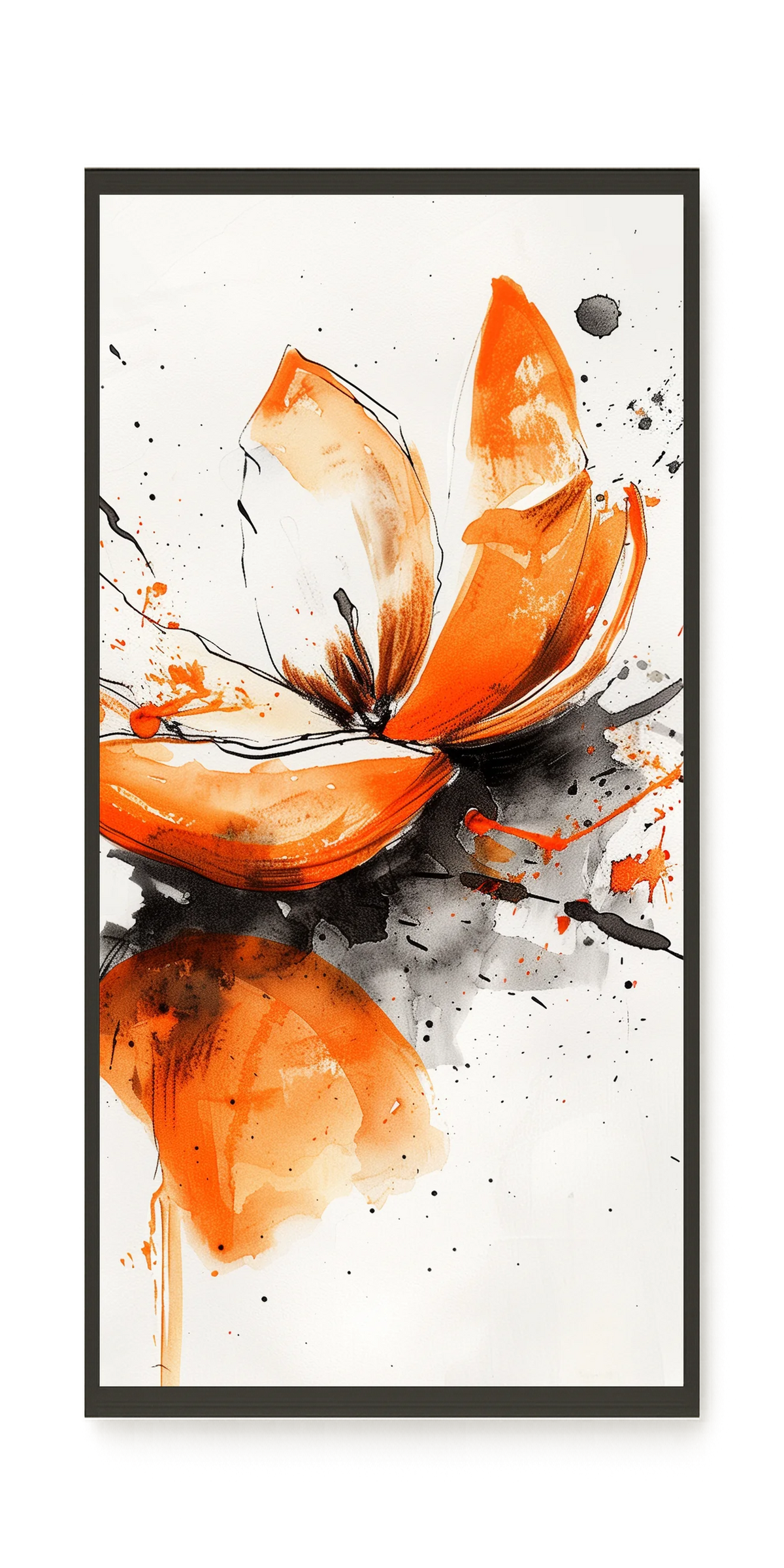 Abstract Petals Canvas Wall Art
