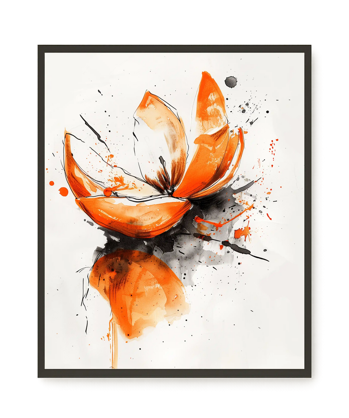 Abstract Petals Canvas Wall Art