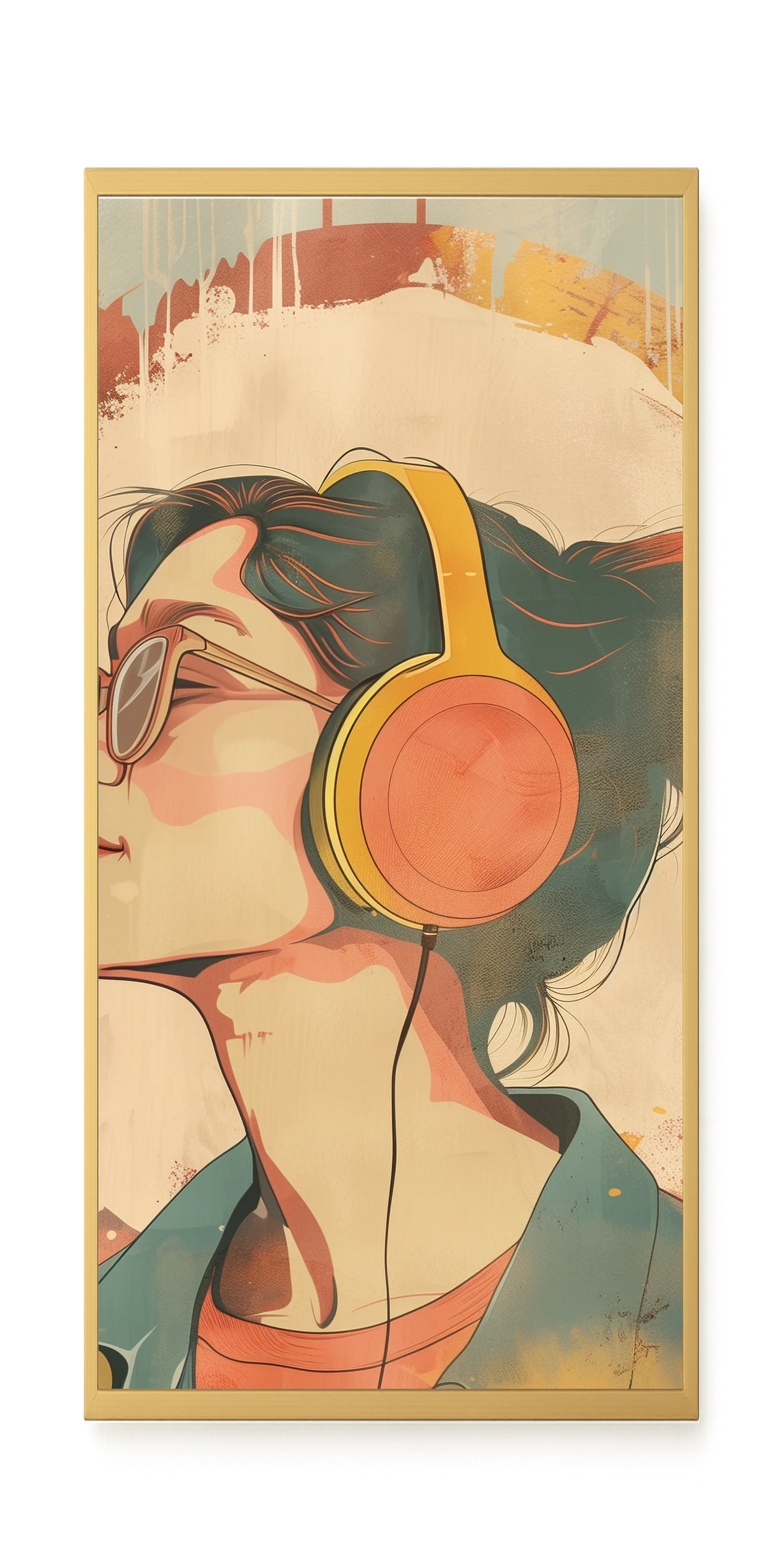 Listening Calm Canvas Wall Art