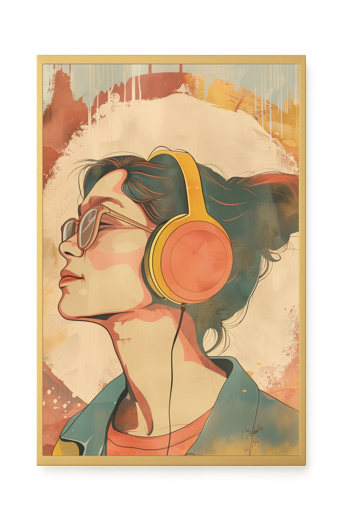 Listening Calm Canvas Wall Art