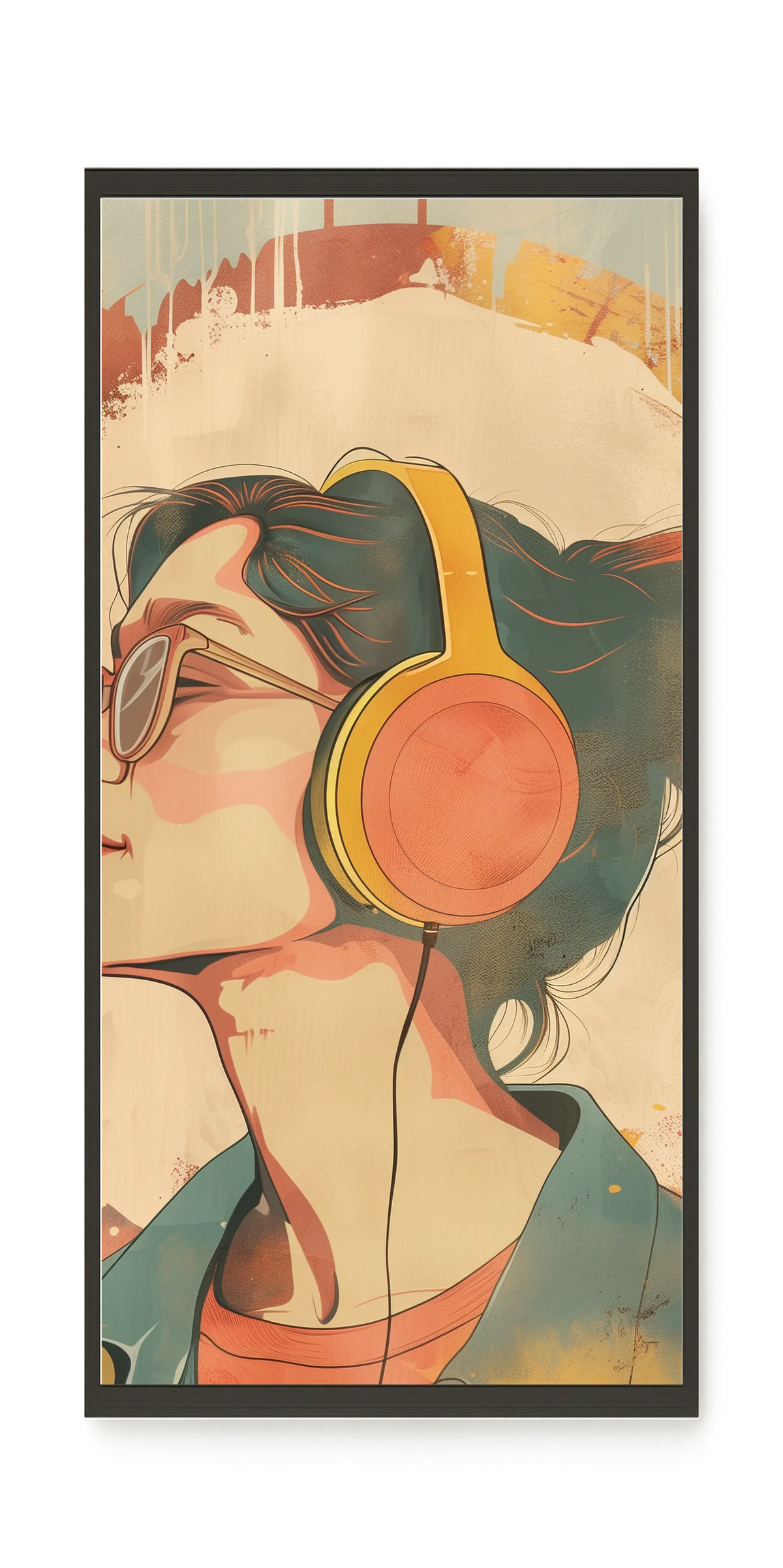 Listening Calm Canvas Wall Art