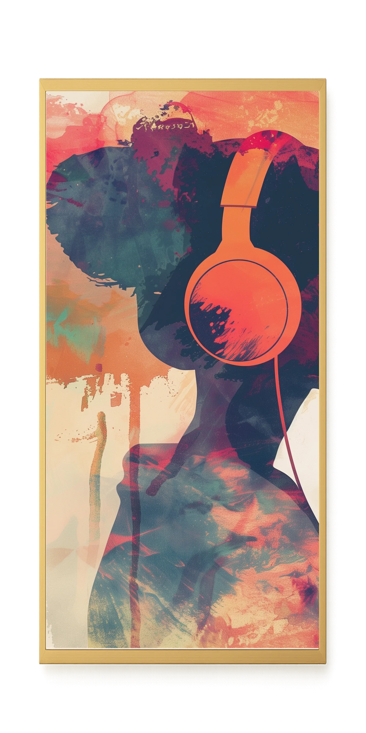 Music Profile Canvas Wall Art
