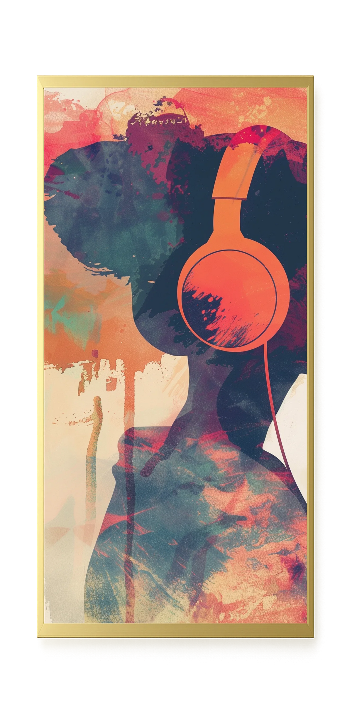 Music Profile Canvas Wall Art