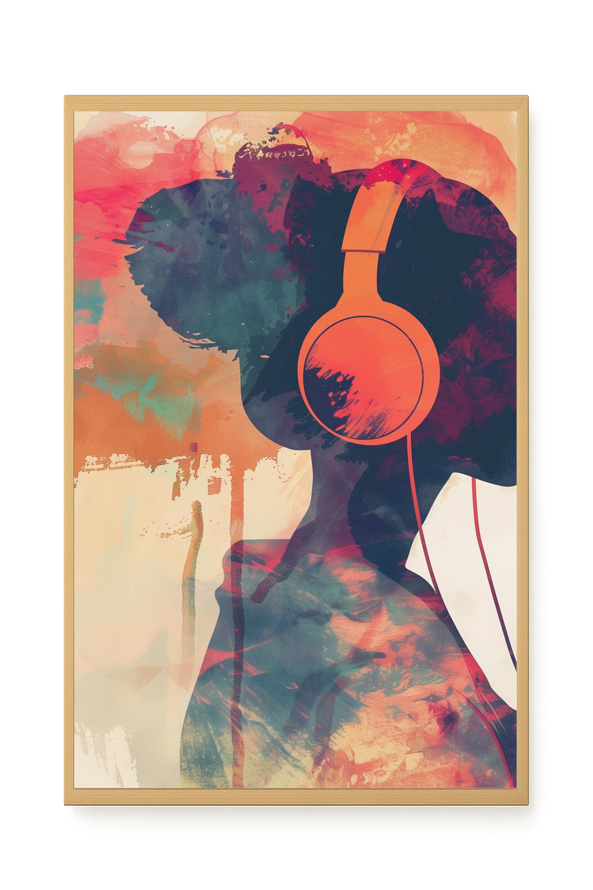 Music Profile Canvas Wall Art