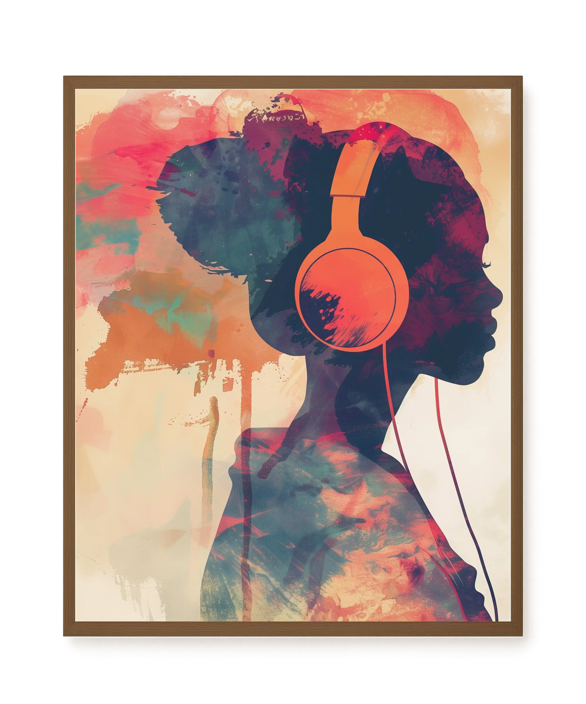 Music Profile Canvas Wall Art