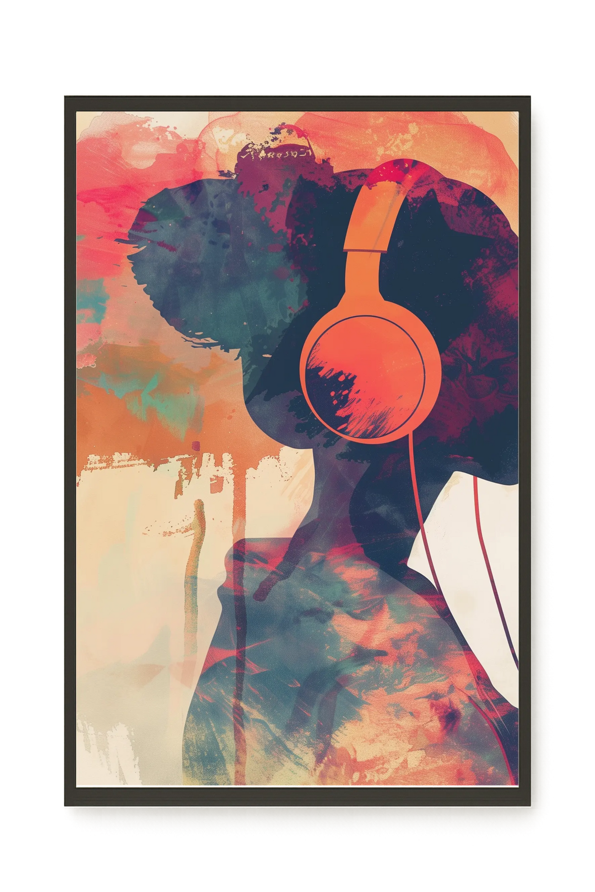 Music Profile Canvas Wall Art