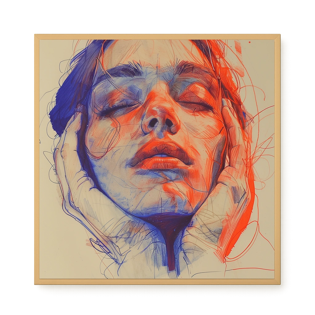 Emotional Reflection Canvas Wall Art