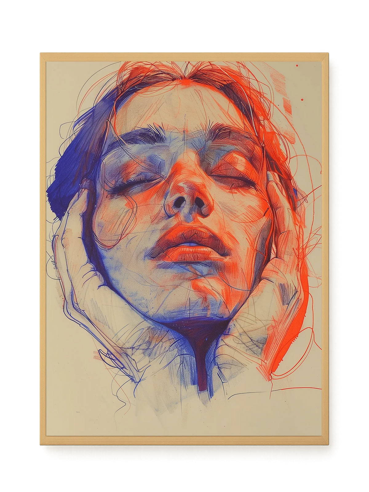 Emotional Reflection Canvas Wall Art