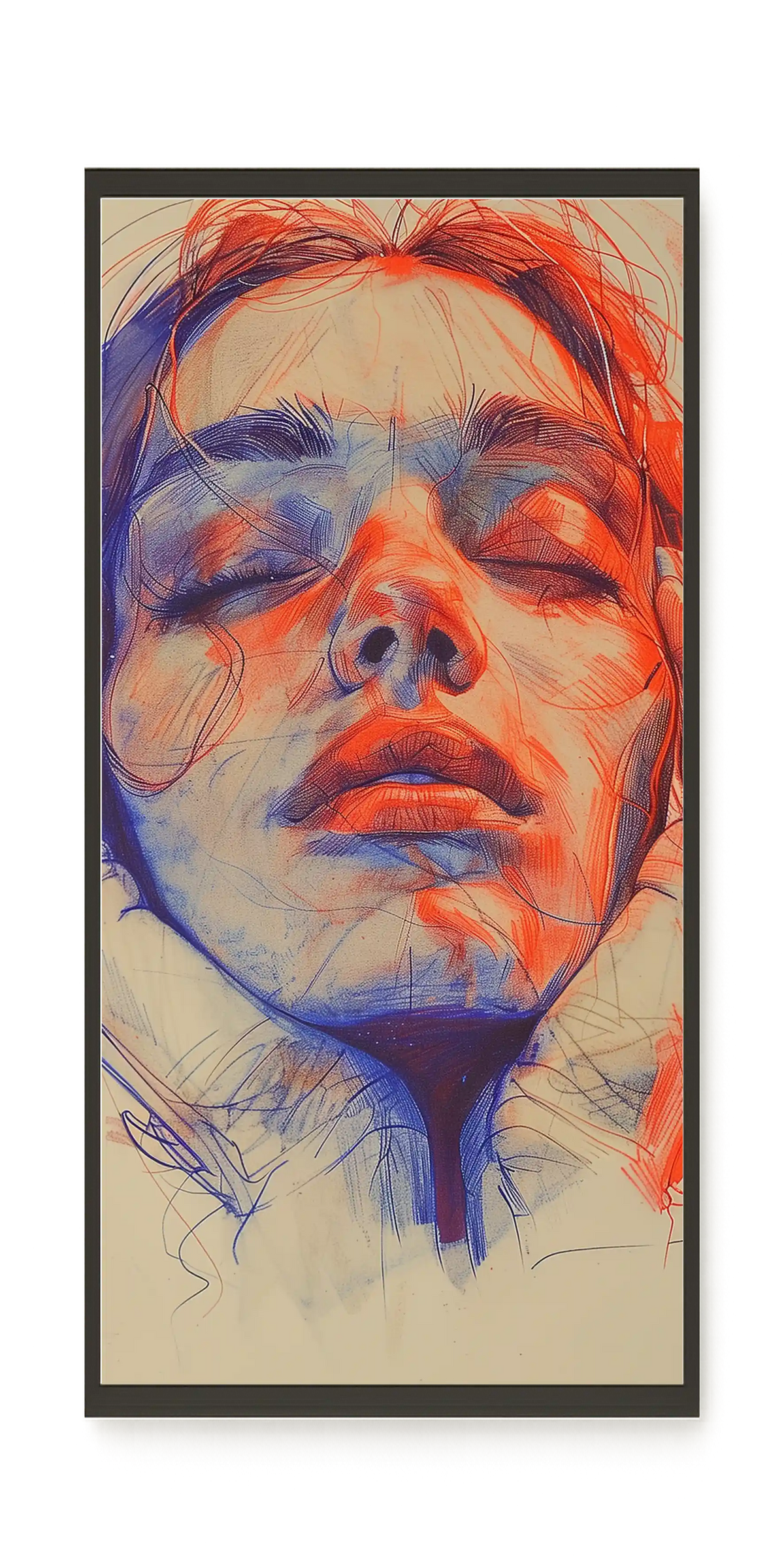 Emotional Reflection Canvas Wall Art