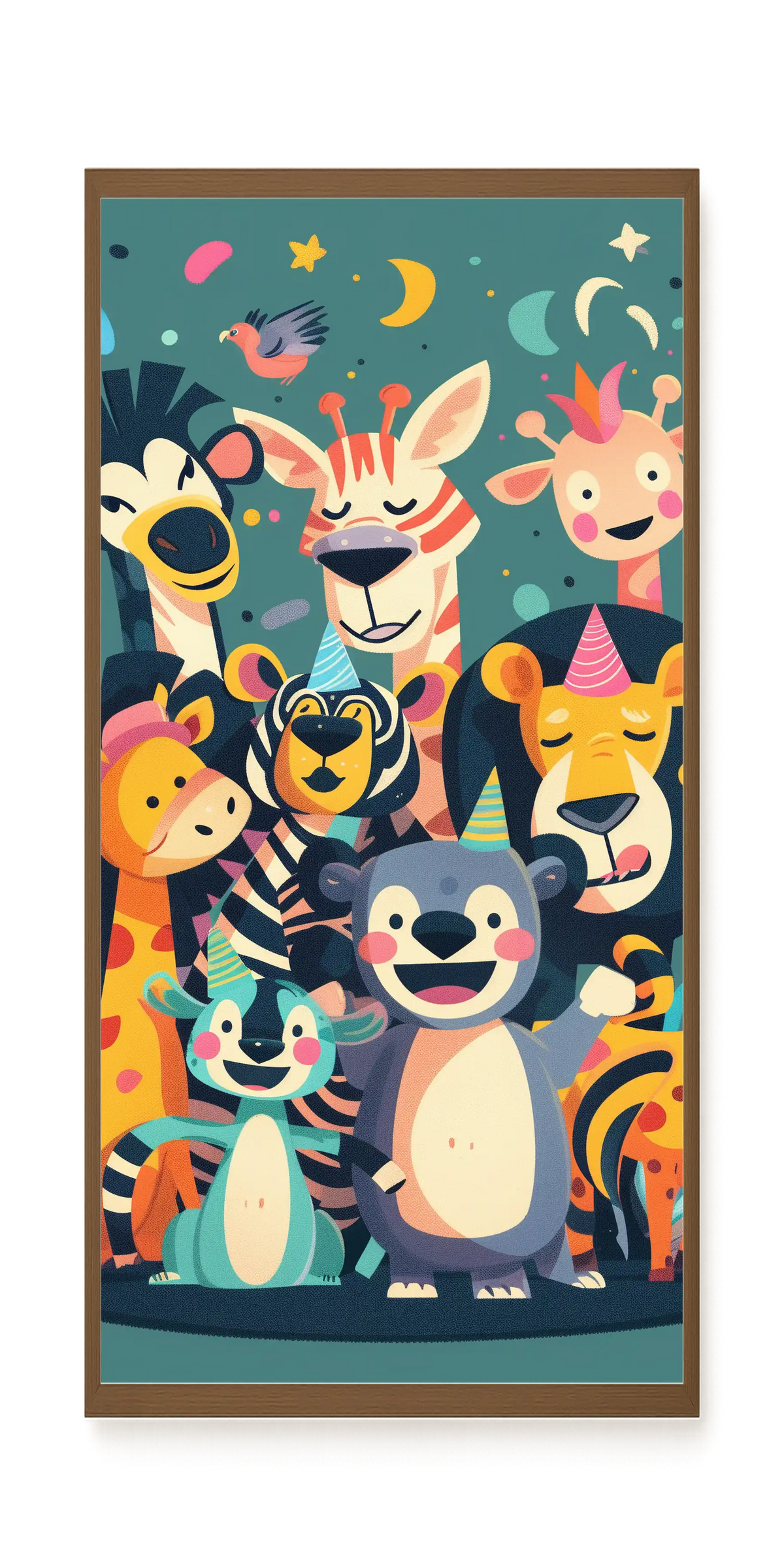 Forest Friends Canvas Wall Art