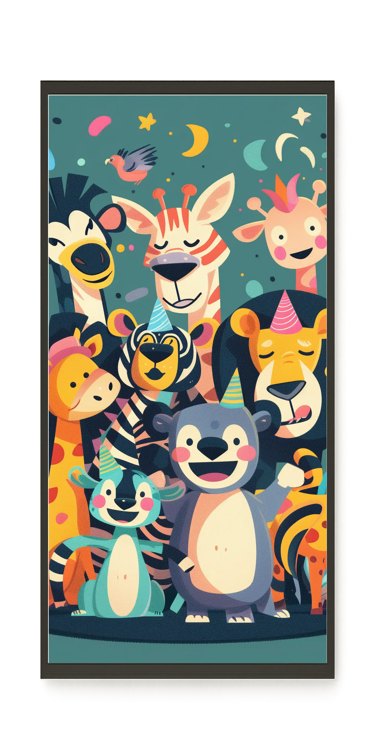 Forest Friends Canvas Wall Art