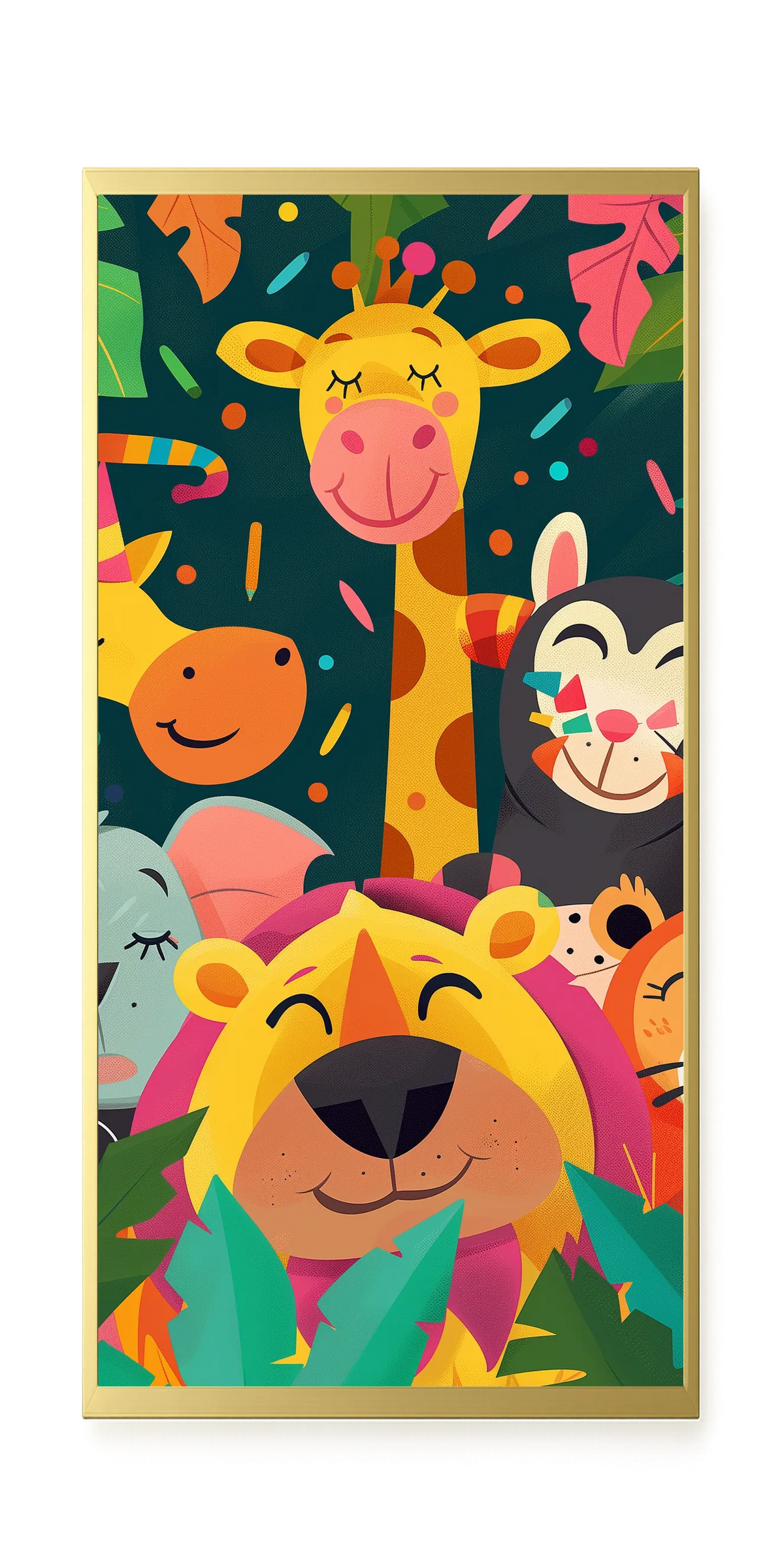 Jungle Fun Canvas Print