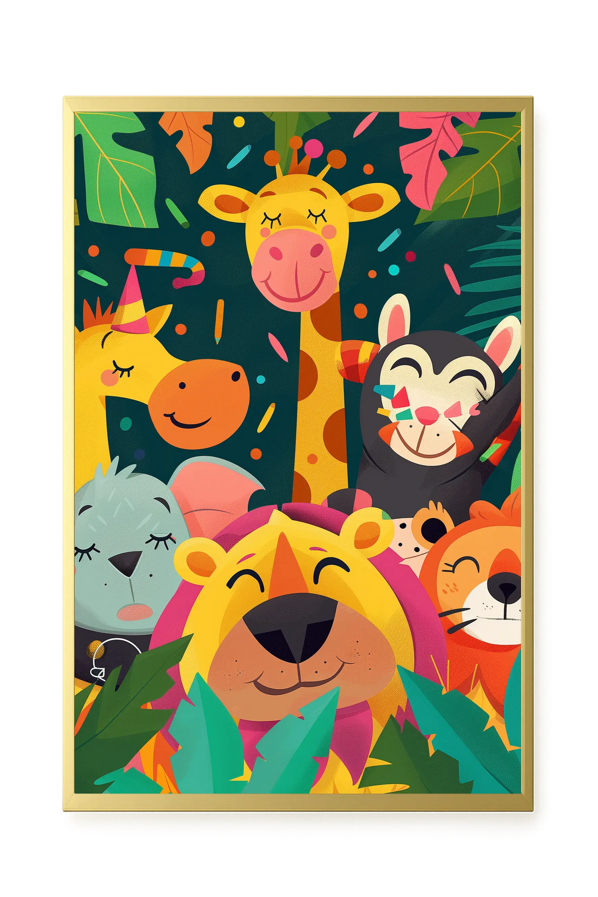 Jungle Fun Canvas Print