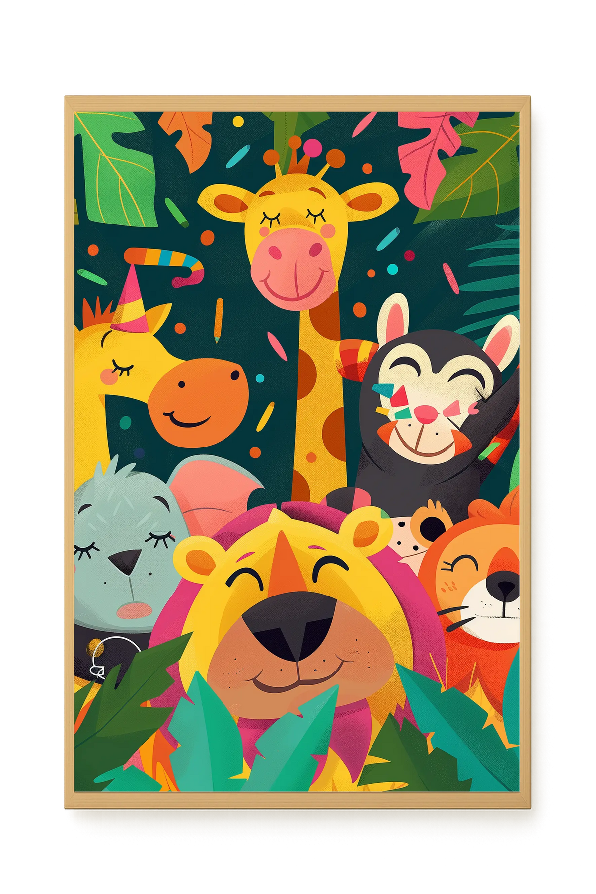 Jungle Fun Canvas Print