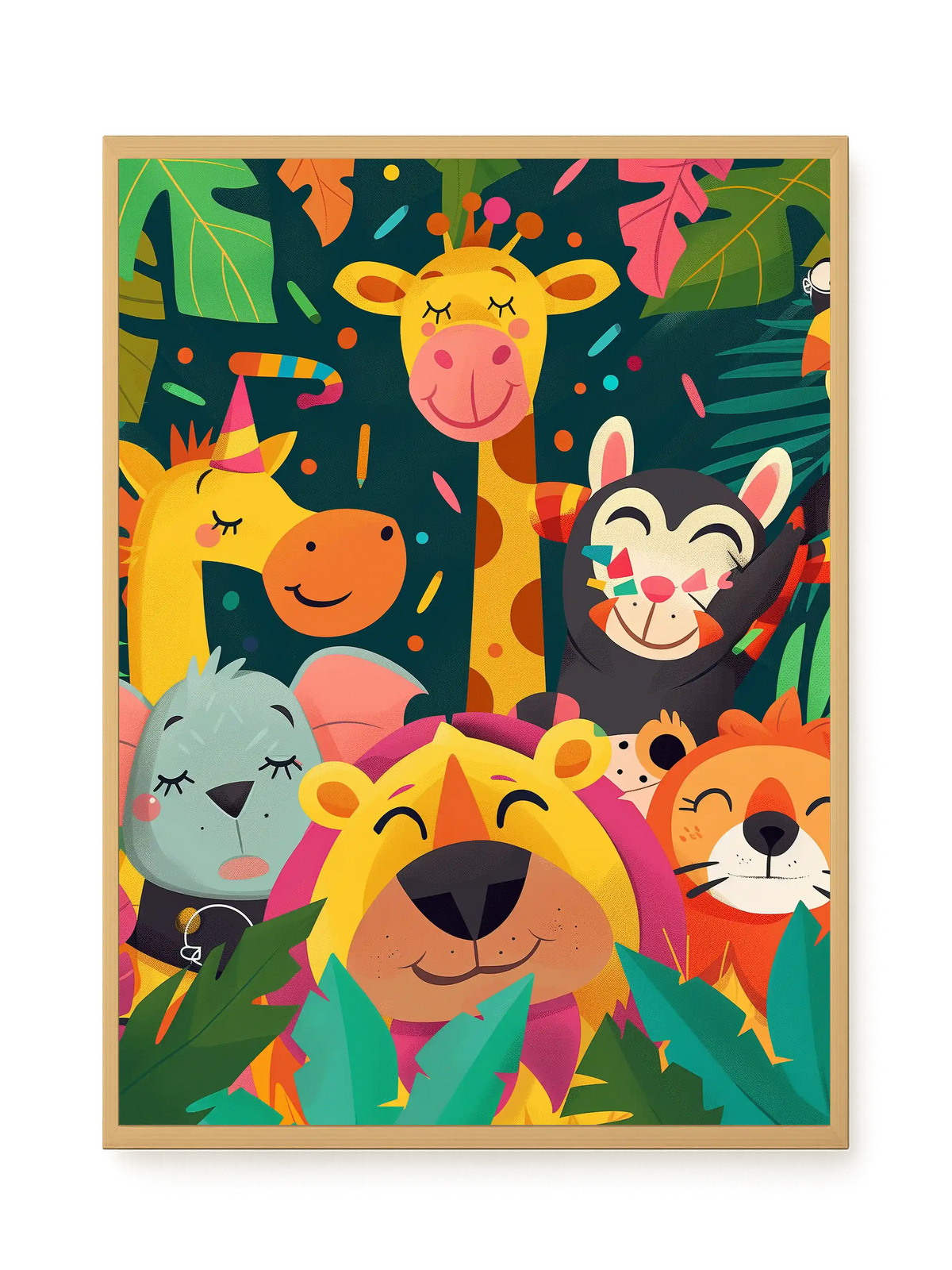 Jungle Fun Canvas Print
