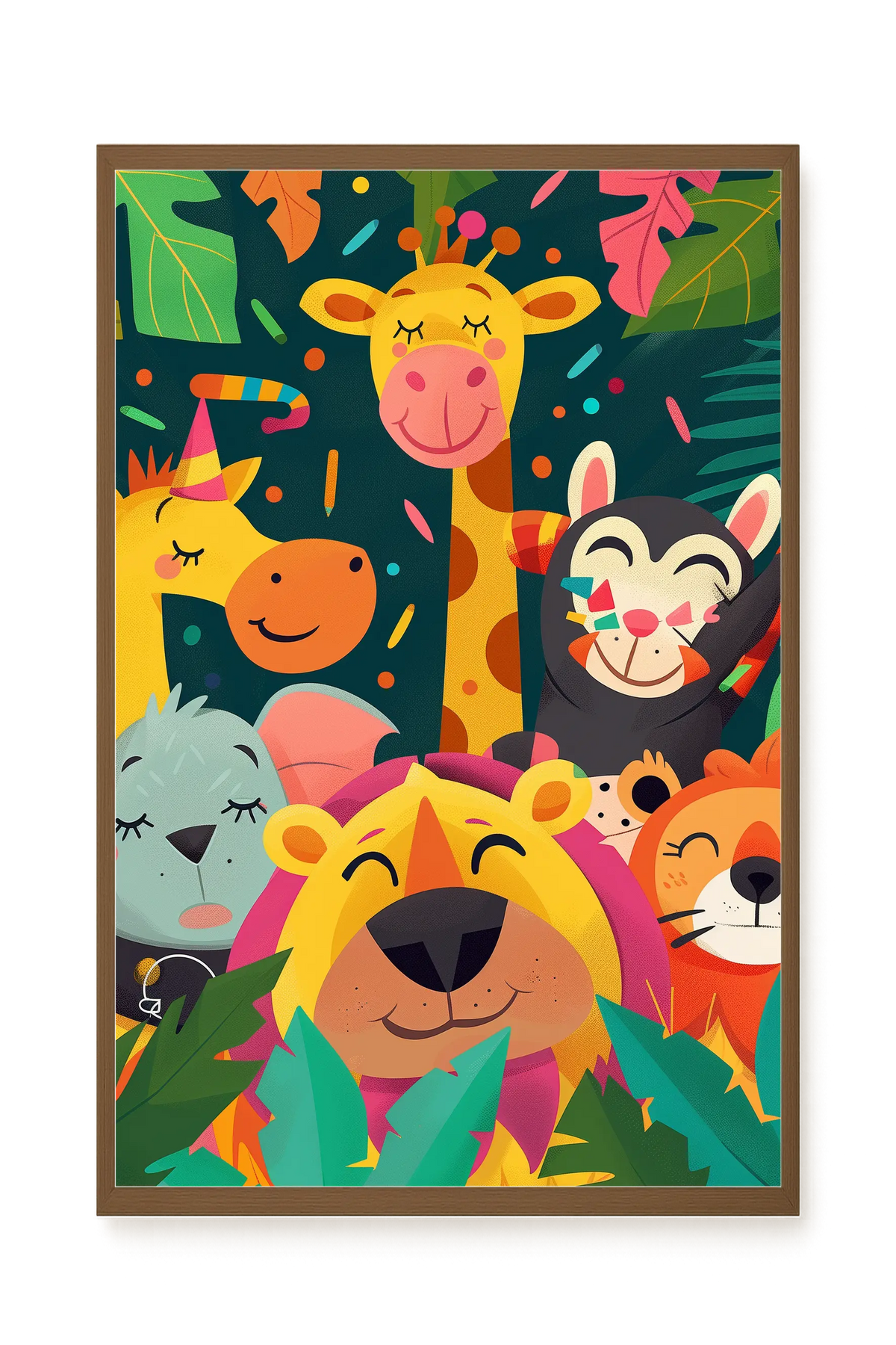 Jungle Fun Canvas Print
