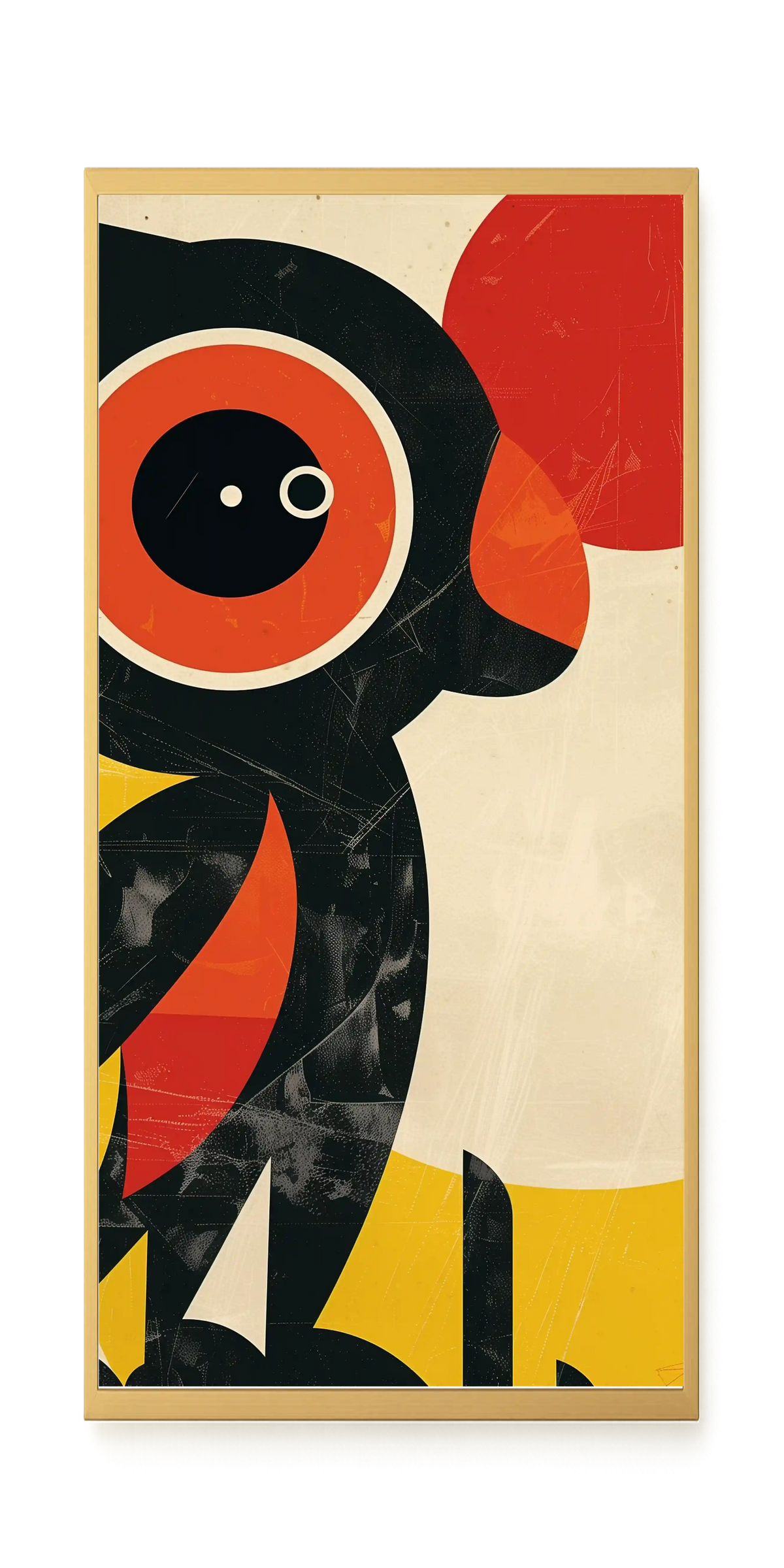 Abstract Bird Canvas Wall Art