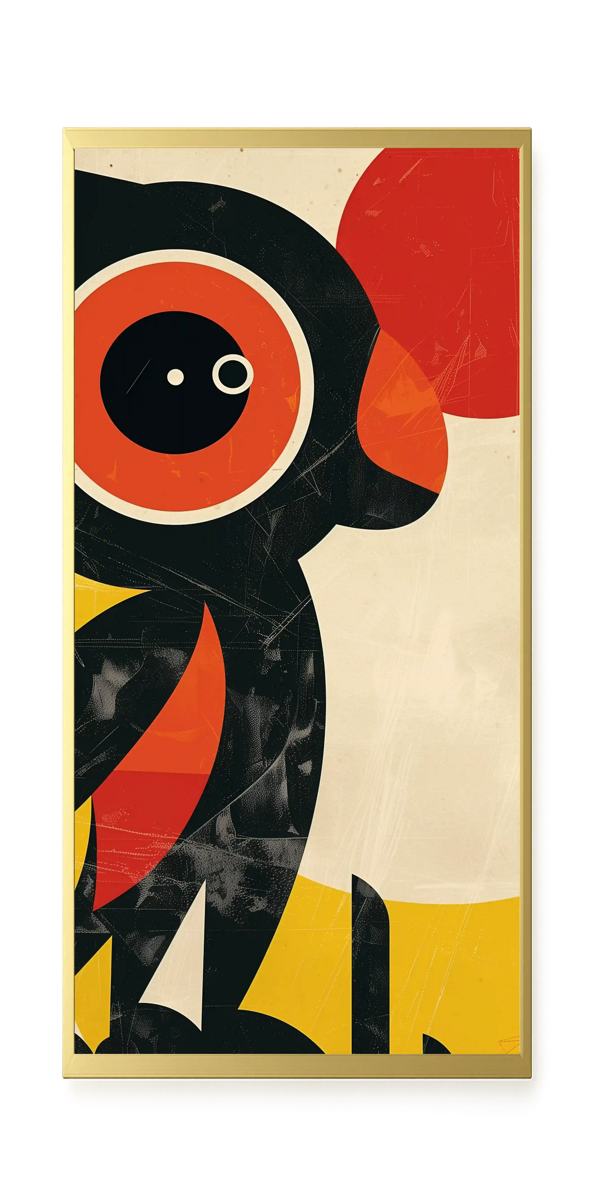 Abstract Bird Canvas Wall Art
