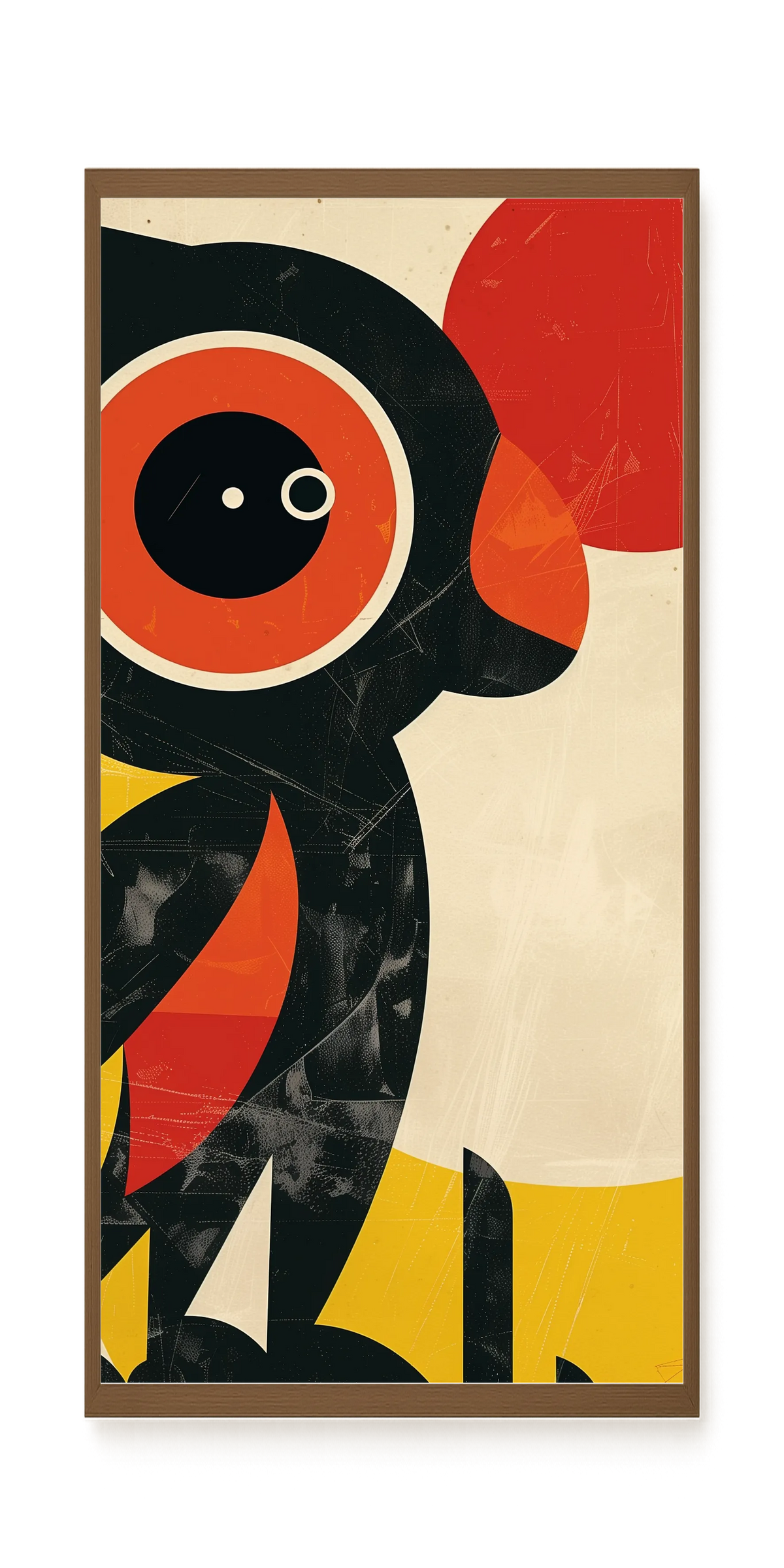 Abstract Bird Canvas Wall Art