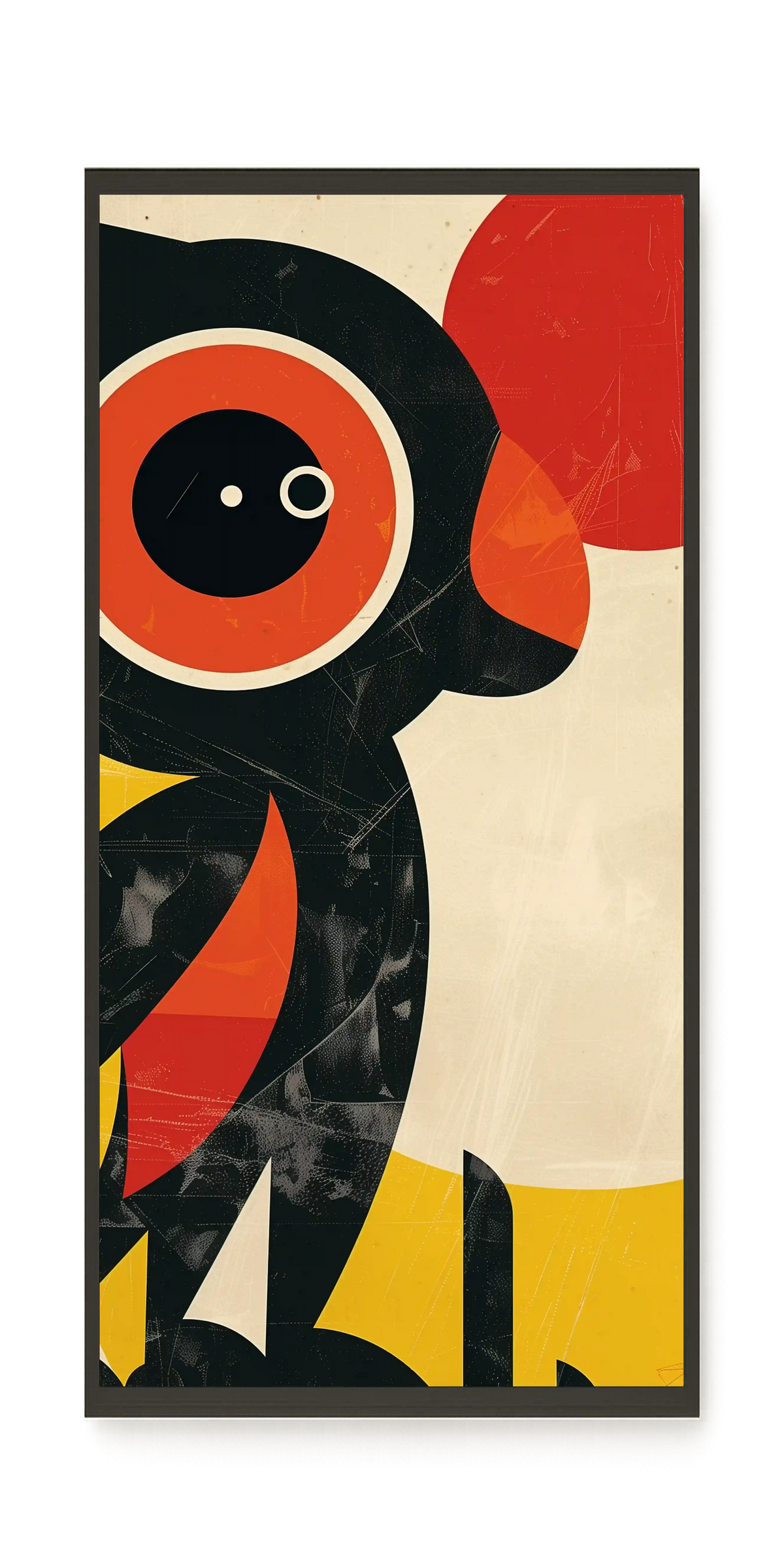 Abstract Bird Canvas Wall Art