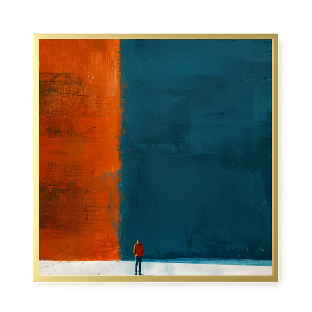 Confronting Duality Canvas Wall Art