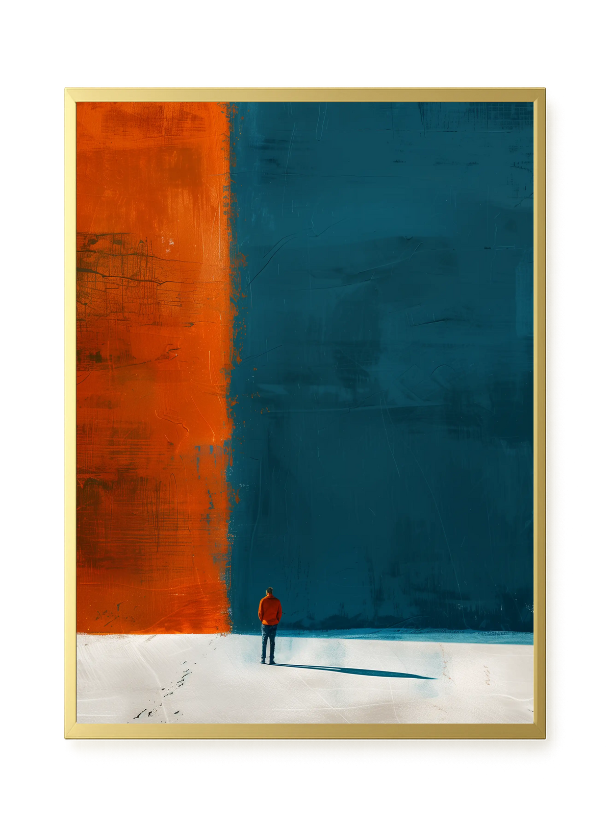 Confronting Duality Canvas Wall Art