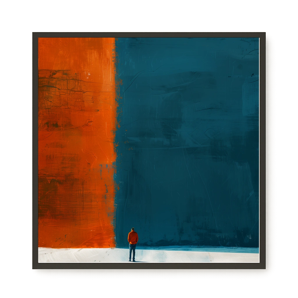 Confronting Duality Canvas Wall Art