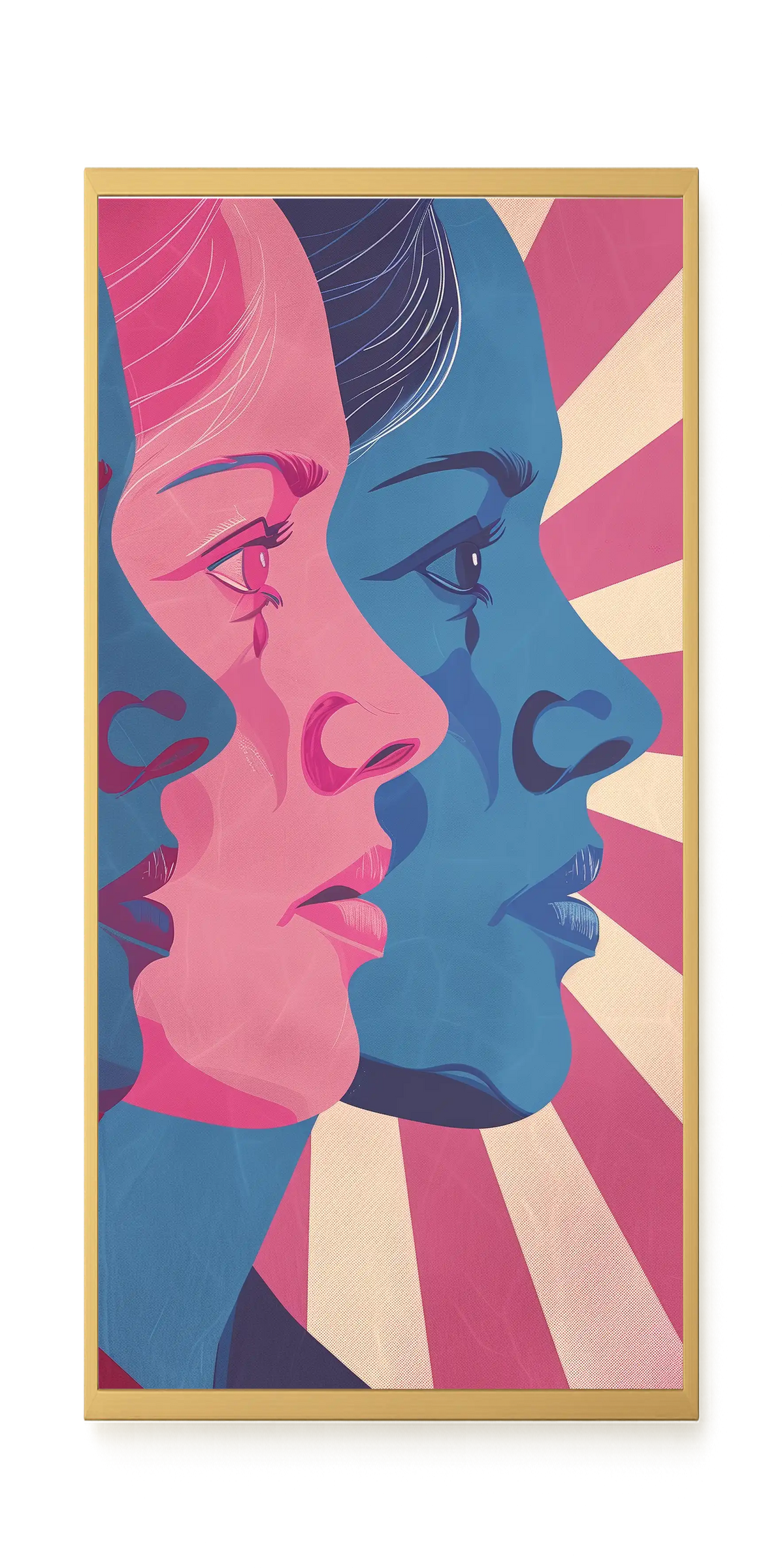 Multiple Identities Canvas Wall Art