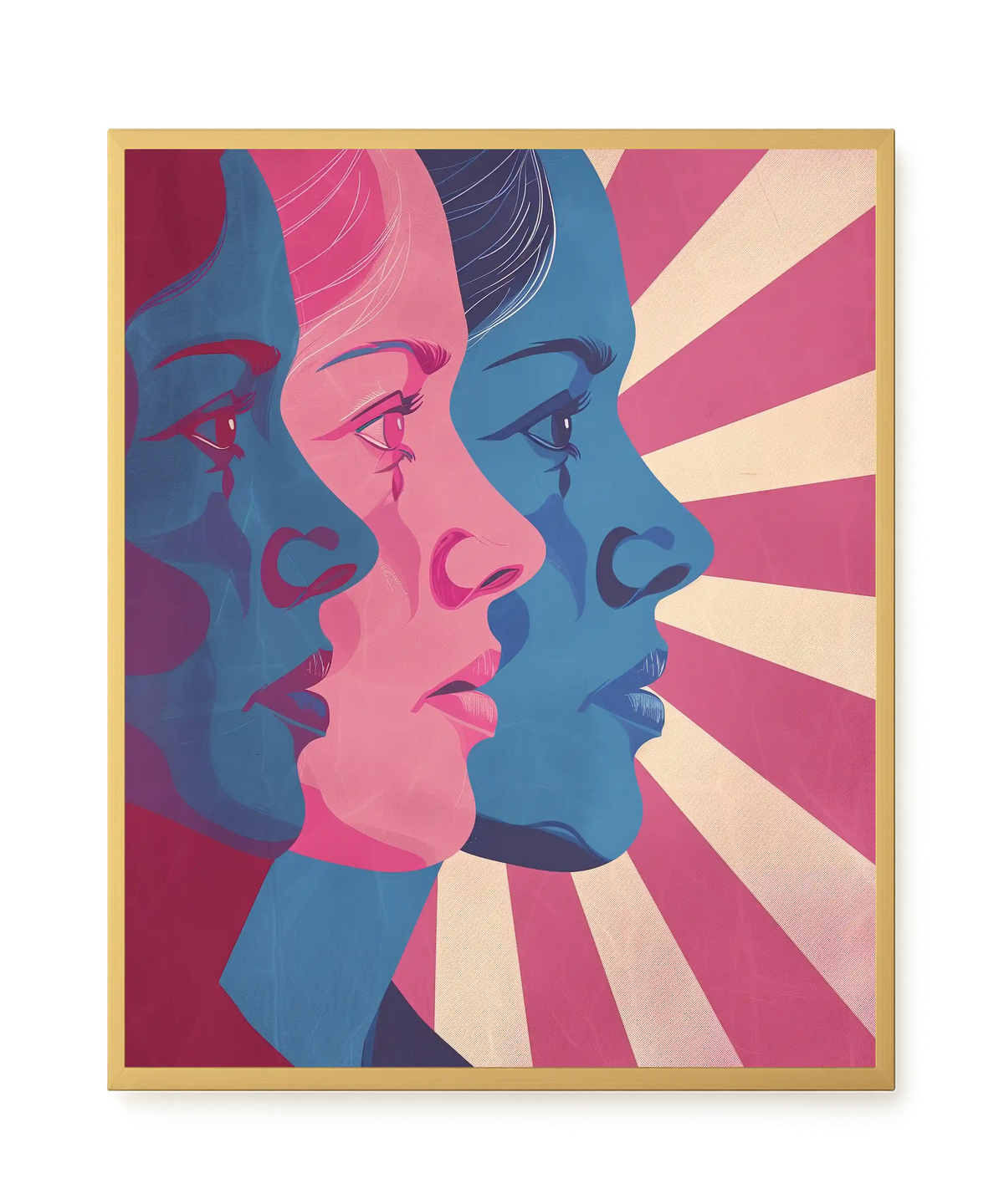 Multiple Identities Canvas Wall Art