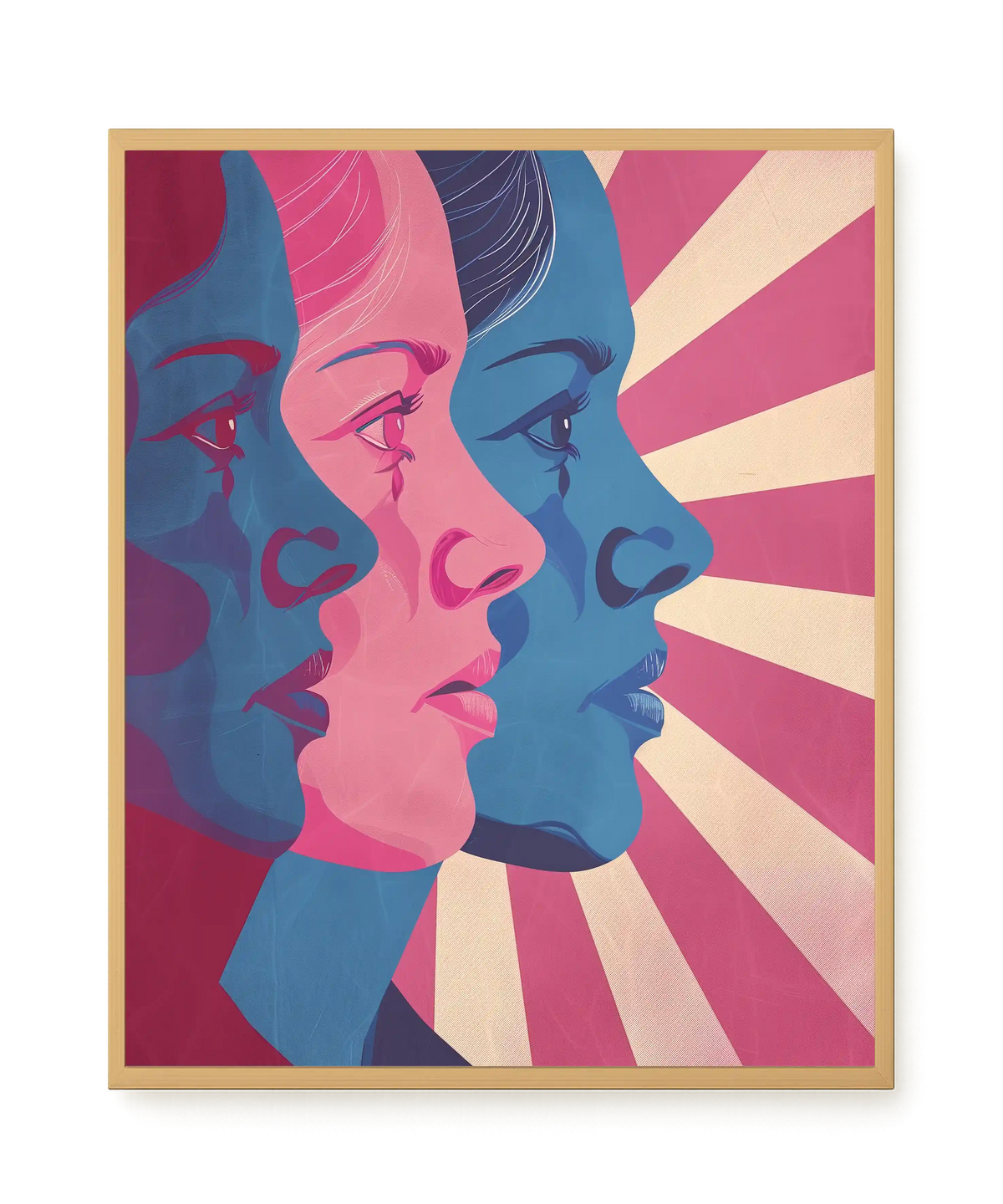 Multiple Identities Canvas Wall Art