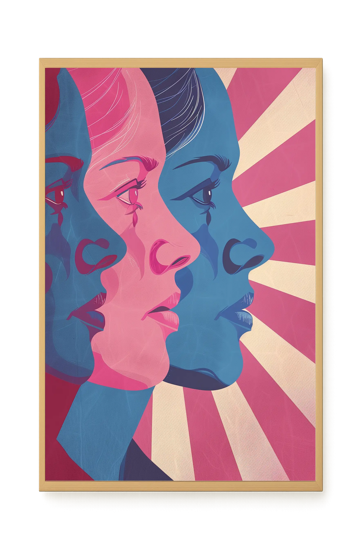 Multiple Identities Canvas Wall Art