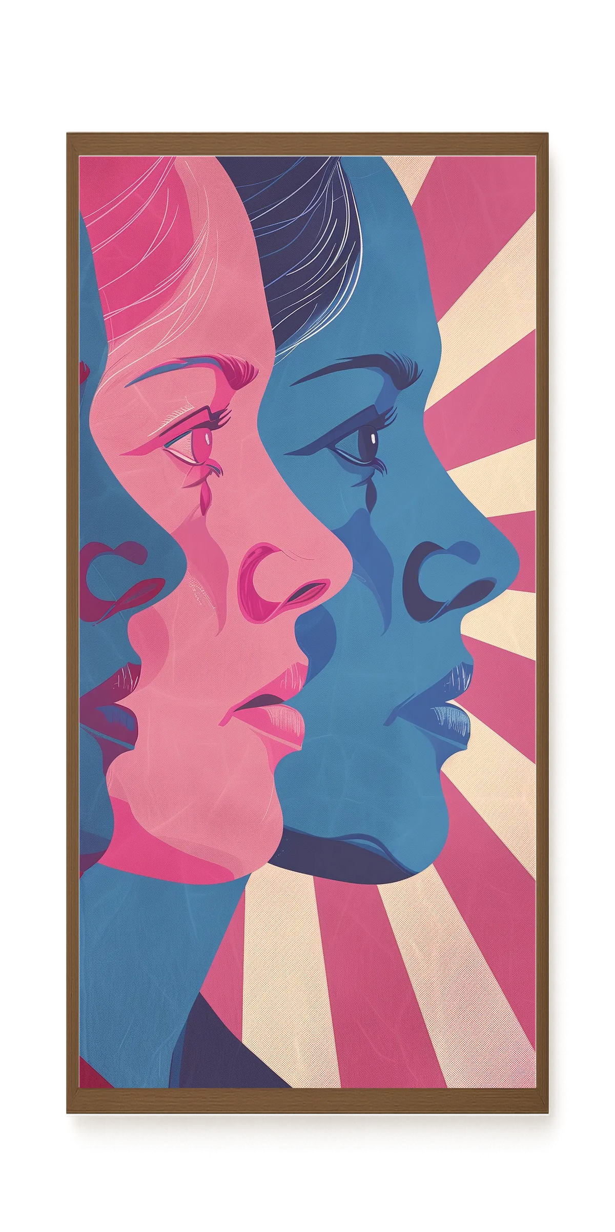 Multiple Identities Canvas Wall Art