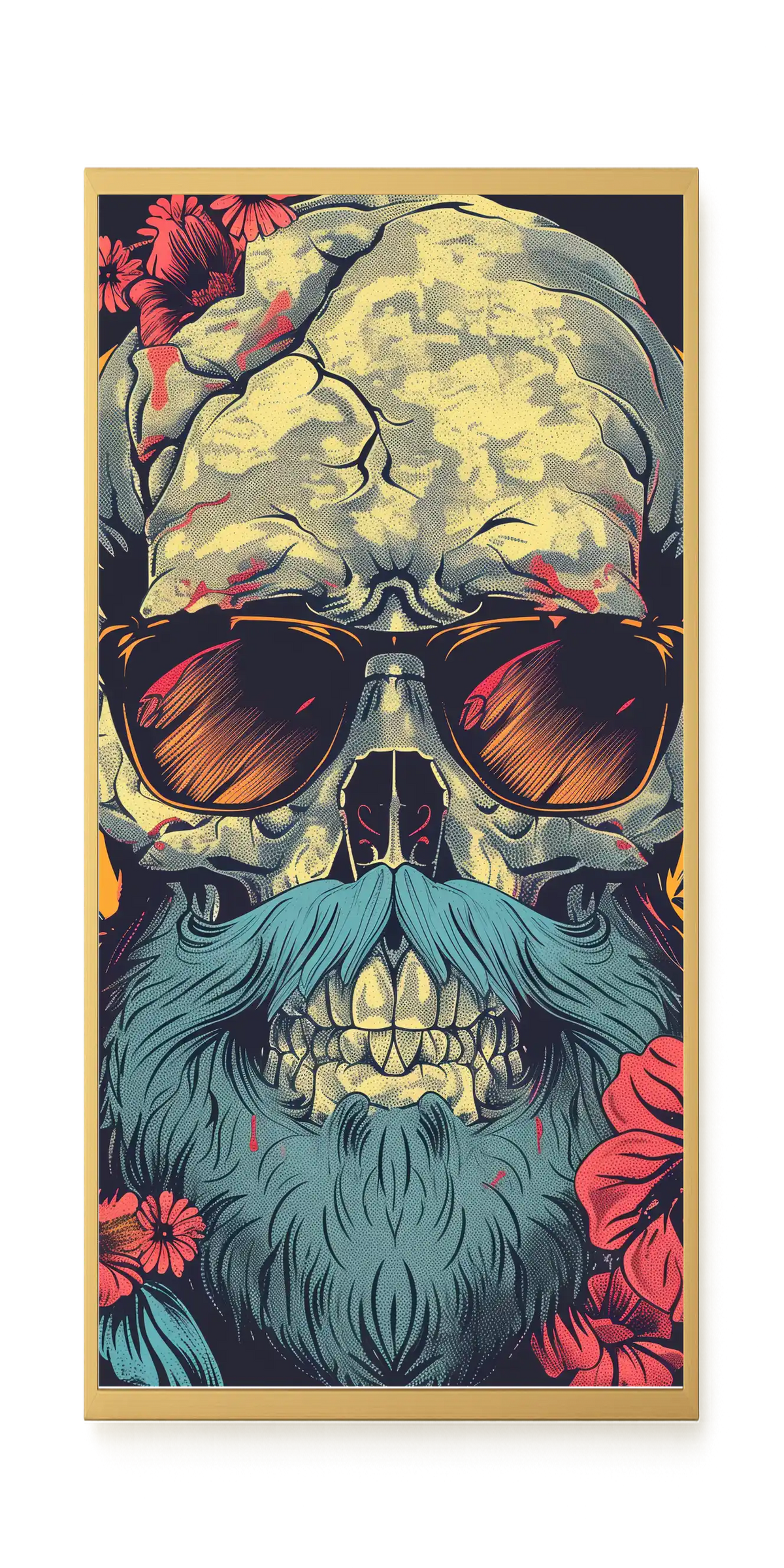 Vintage Skull Canvas Print