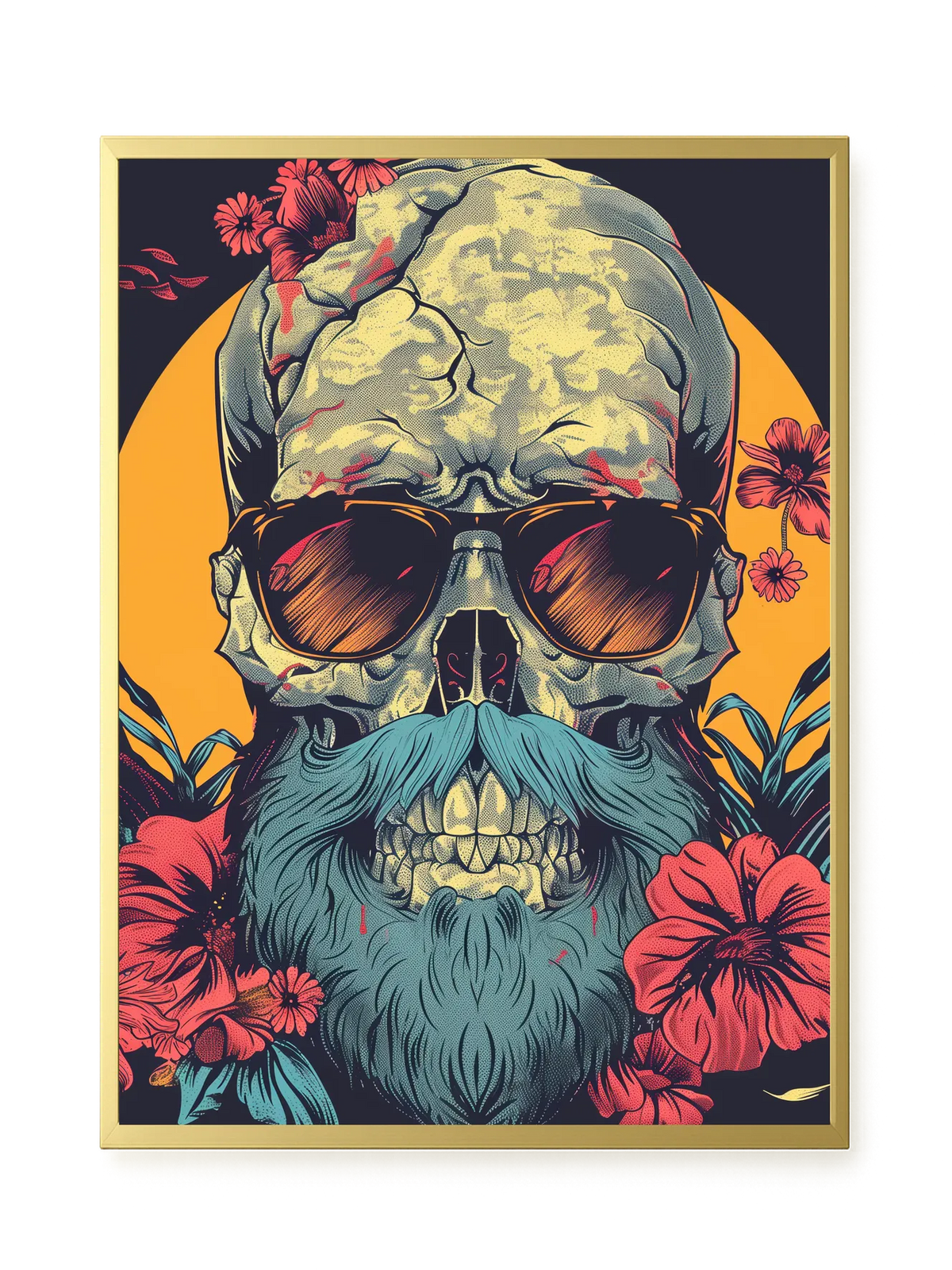 Vintage Skull Canvas Print