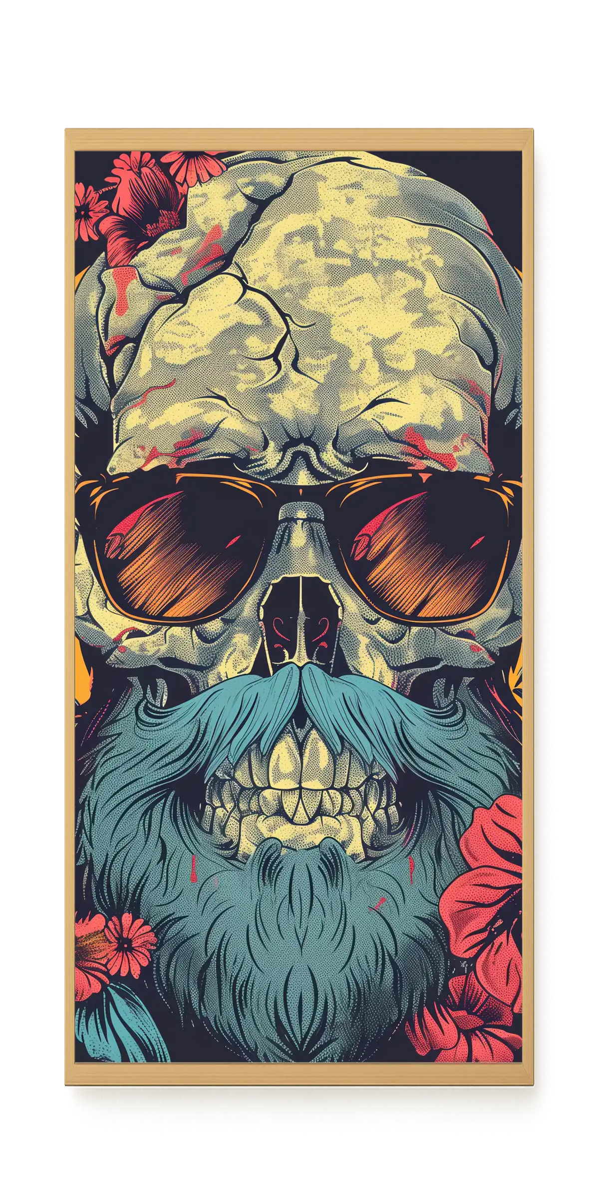 Vintage Skull Canvas Print