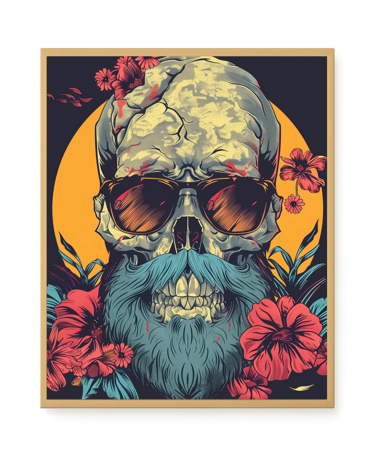 Vintage Skull Canvas Print