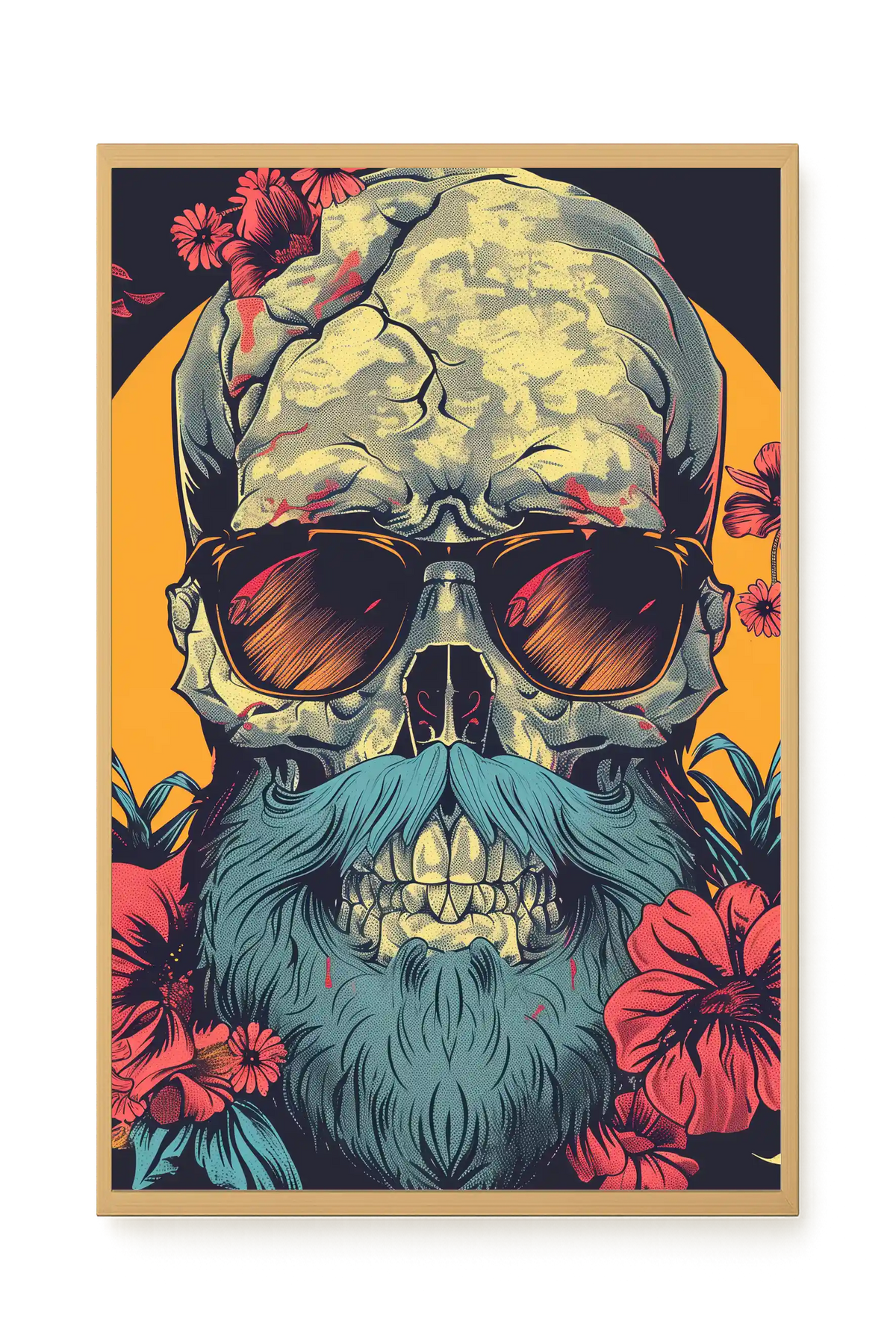 Vintage Skull Canvas Print